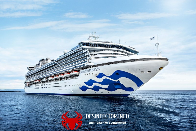 Коронавирус 2019-nCoV нападает на  круизные суда.